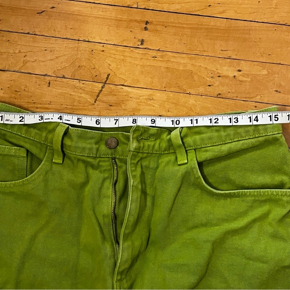 Bright Green Denim - Picture 6 of 6